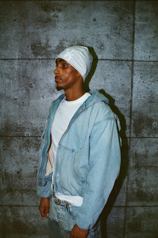 UNTILKNOWN SKULL CAP (GREY)